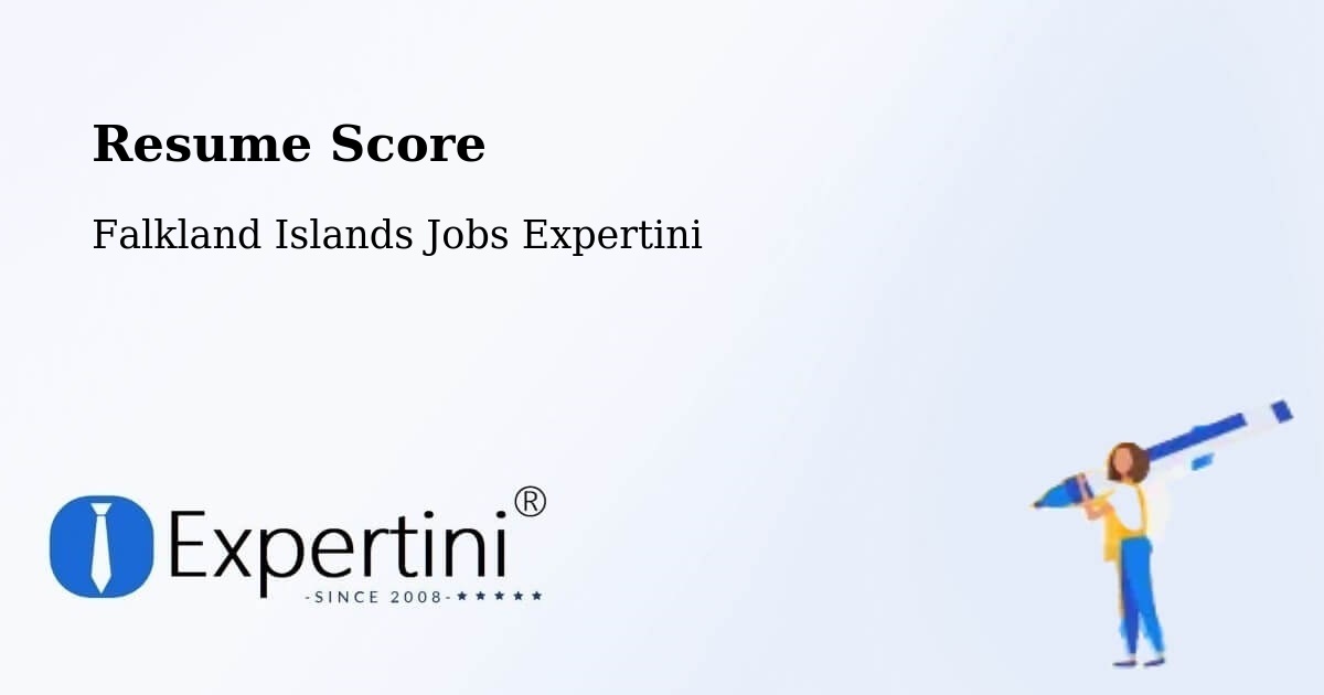Resume Score & Job Description Match Tool – Falkland Islands - Falkland Islands Jobs Expertini